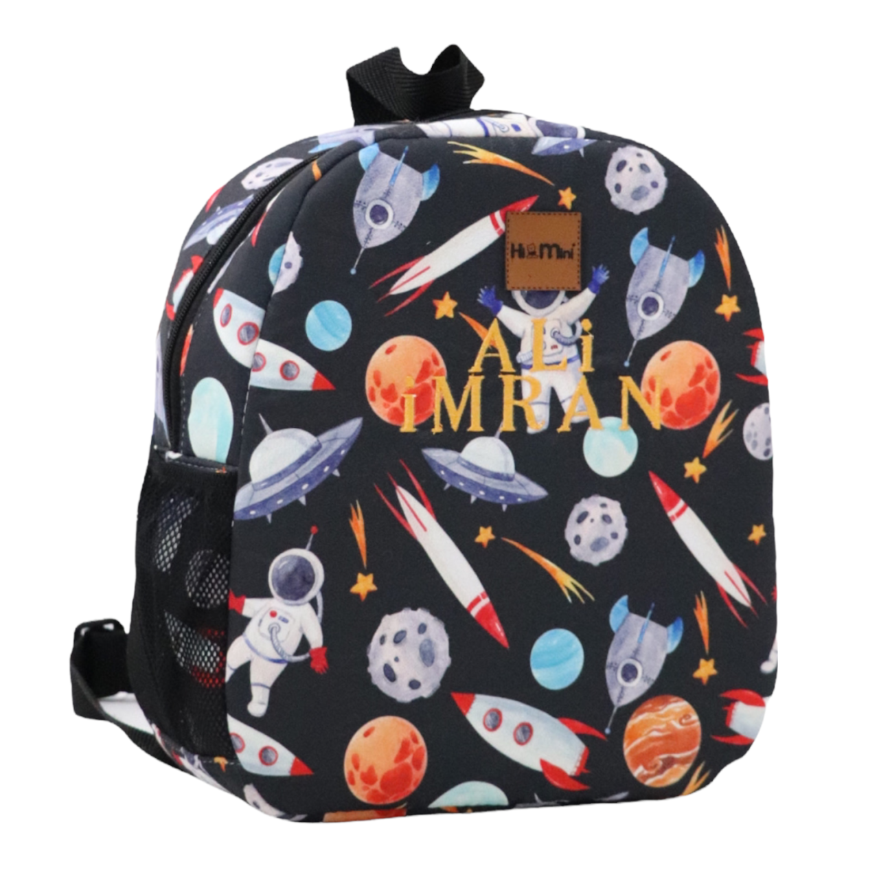 Astronot Desenli Büyük Boy Çanta