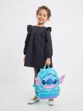 Smiggle - Stitch Junior Kapüşonlu Anaokulu Sırt Çantası