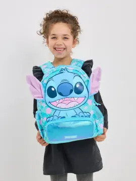 Smiggle - Stitch Junior Kapüşonlu Anaokulu Sırt Çantası