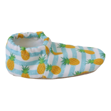 Ananas Desen Patik - Kaydırmaz Taban Patik