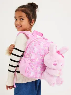 Smiggle - Out & About Çıkarılabilir Oyuncaklı Kreş Okul Sırt Çantası