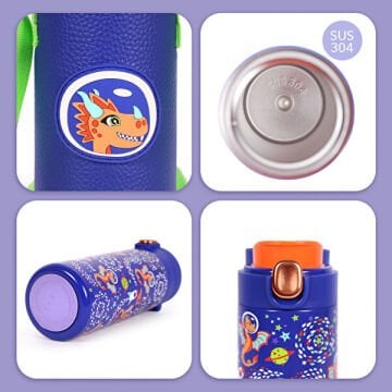 Çelik Çocuk Matarası Ponix 420 ml