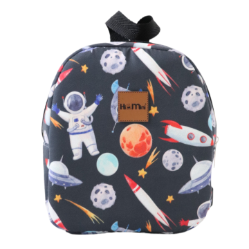 Astronot Desenli Küçük Boy Çanta
