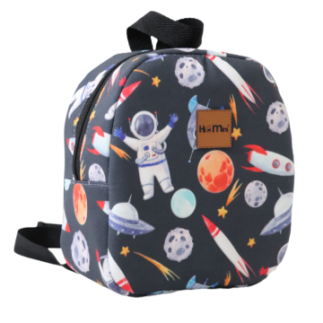Astronot Desenli Küçük Boy Çanta