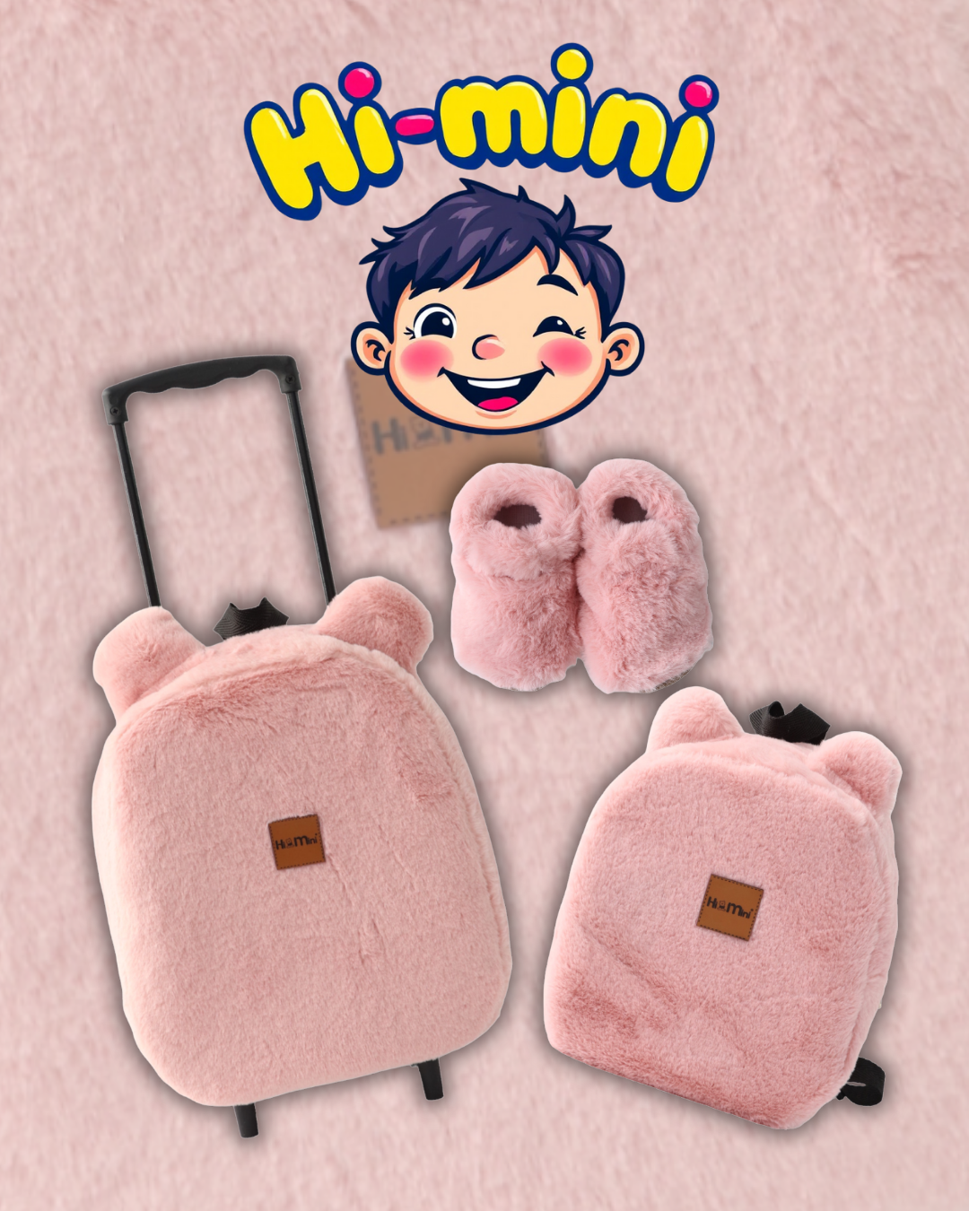 Rabbit Pembe Kreş Seti