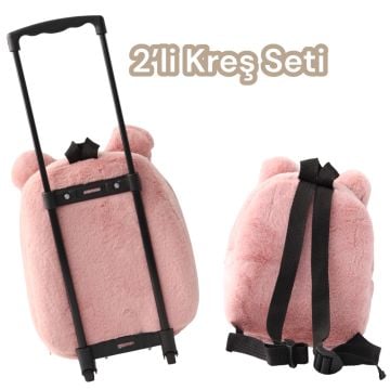 2'Lİ KREŞ SETİ RABBİT PEMBE