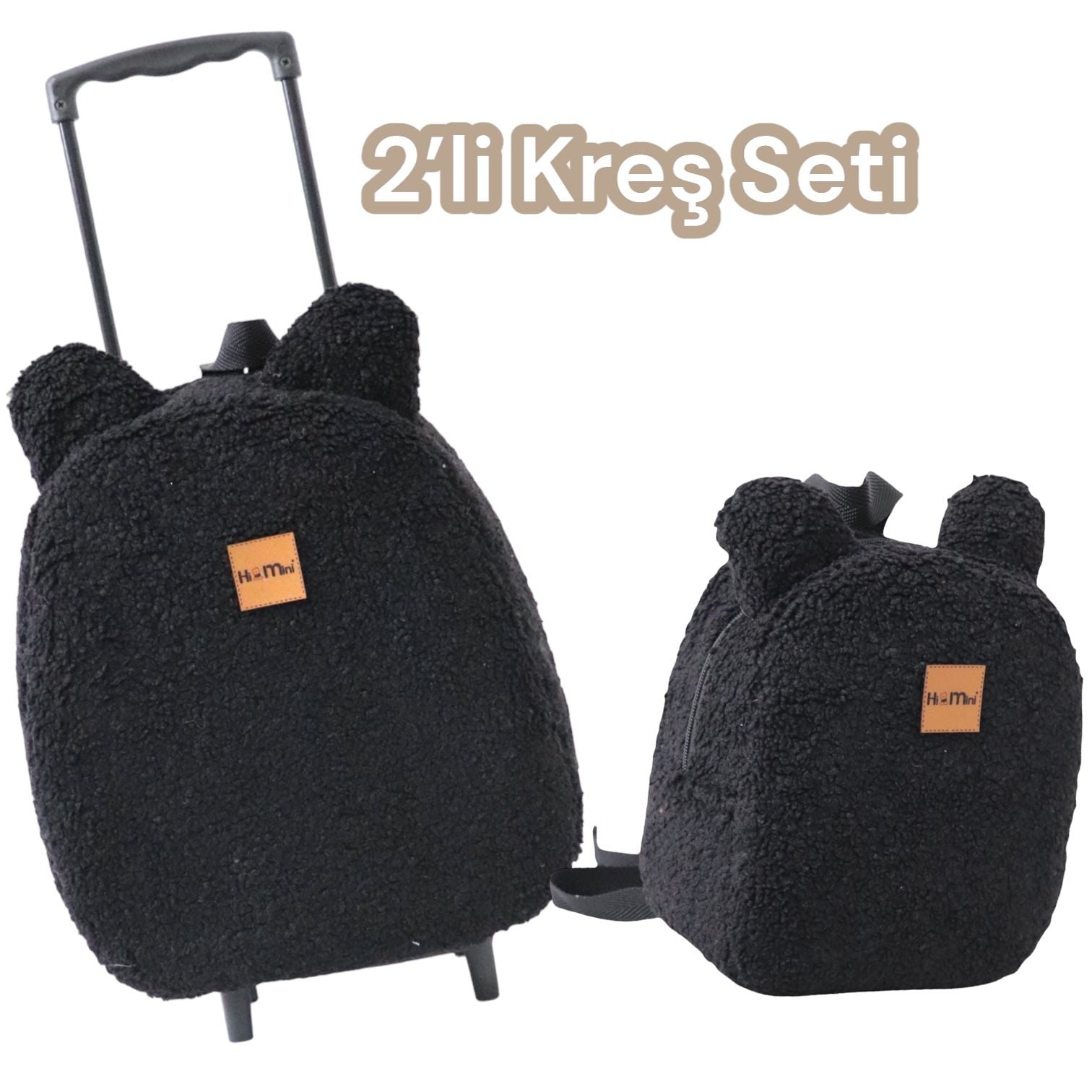 2'Lİ KREŞ SETİ TEDDY SİYAH