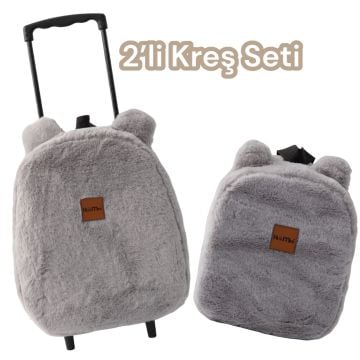 2'Lİ KREŞ SETİ RABBİT GRİ