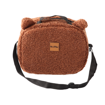 Koyu Kahve  Teddy Beslenme Çantası