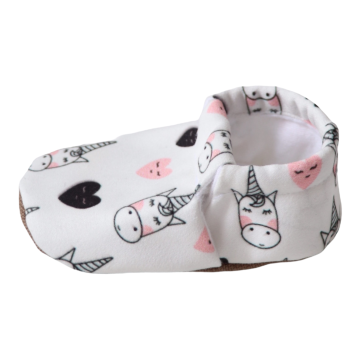 Unicorn Desen Patik - Kaydırmaz Taban Patik