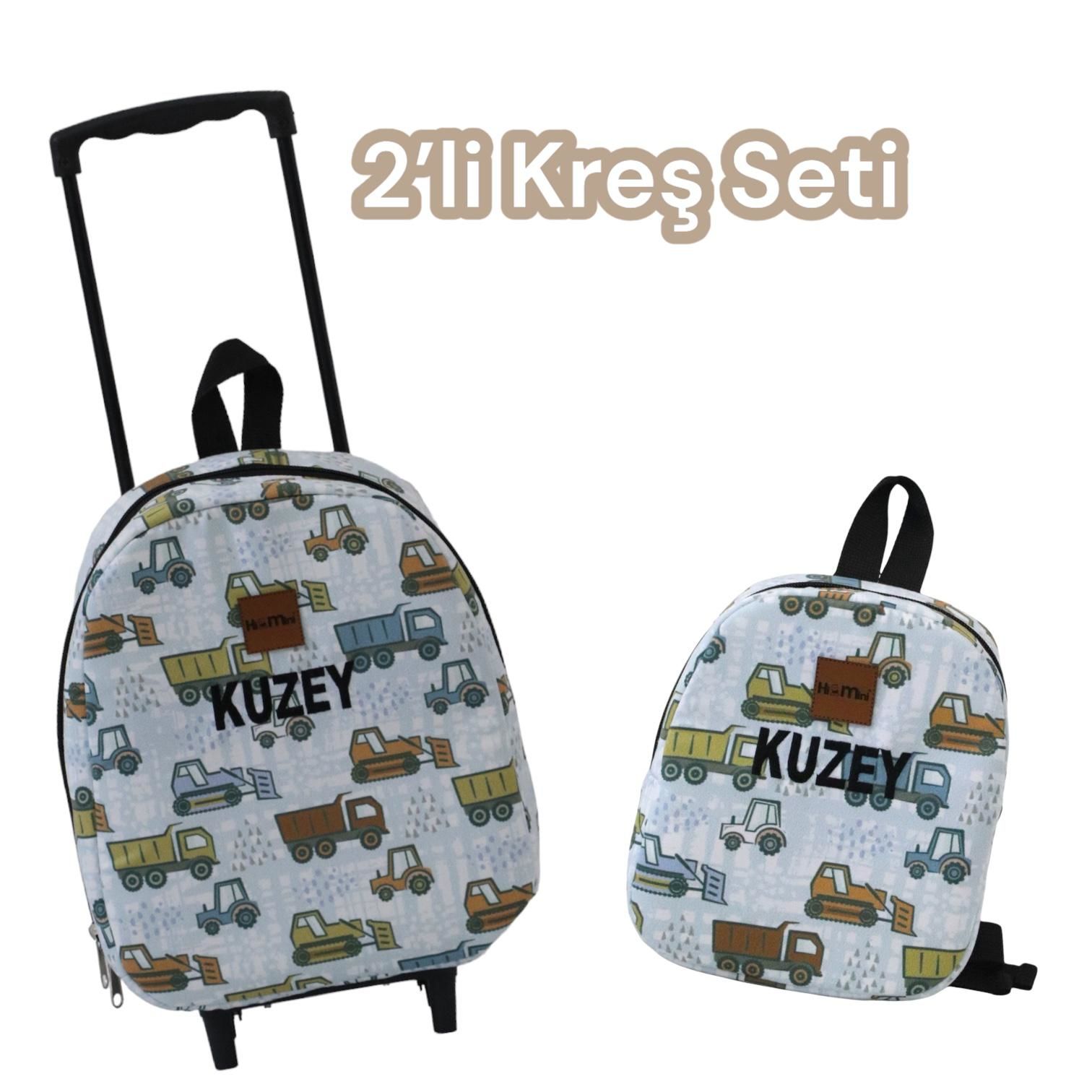 2'Lİ KREŞ SETİ KAMYONET DESEN