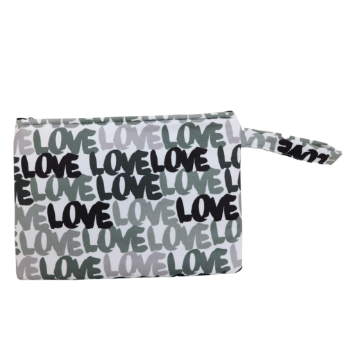 Love Desenli Portföy Çanta