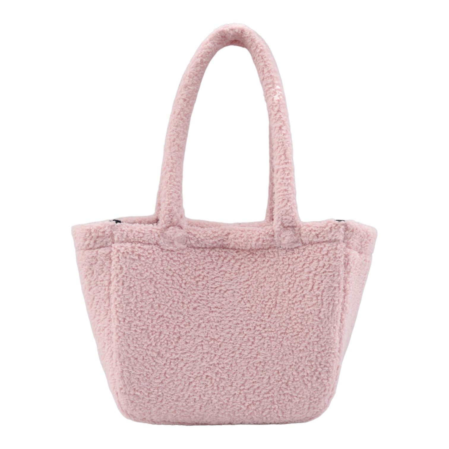 Teddy Pembe Kol Çantası