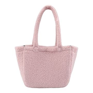 Teddy Pembe Kol Çantası