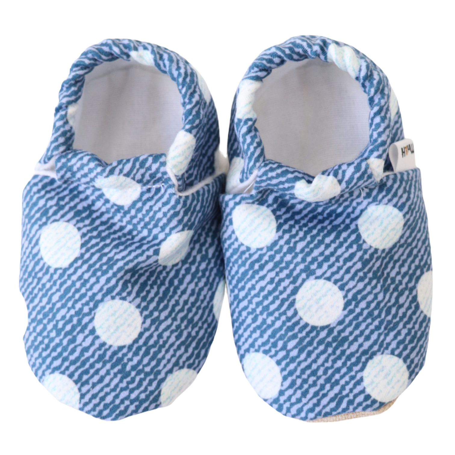Denim Desen Patik - Kaydırmaz Taban Patik