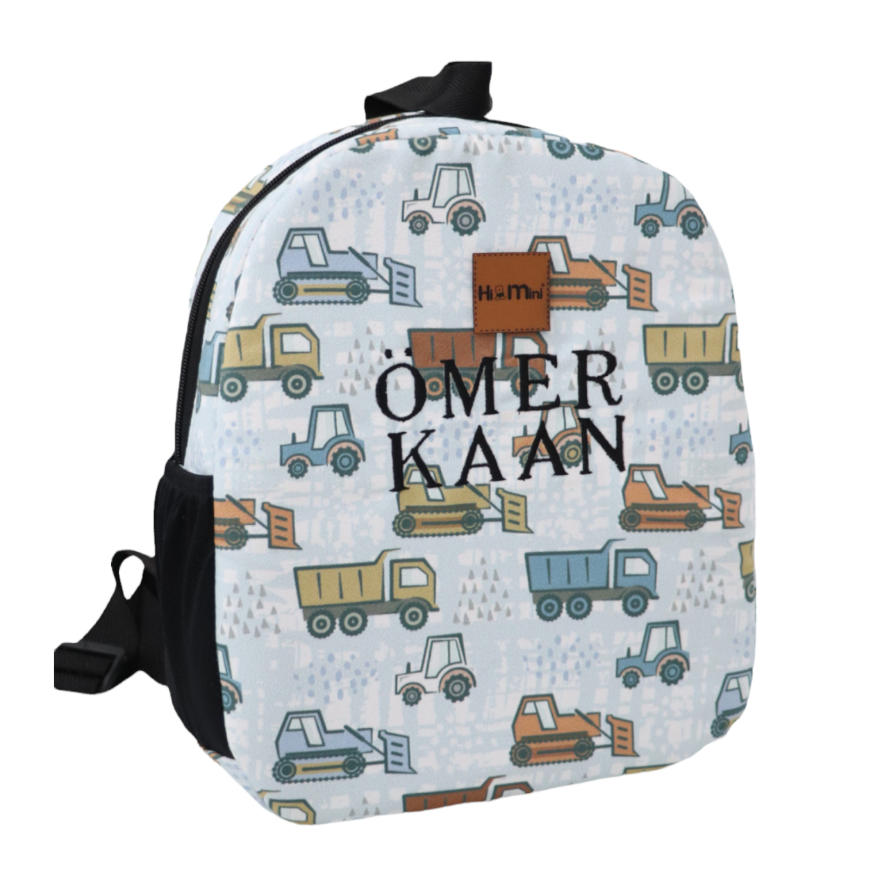 Kamyonet Desenli Büyük Boy Çanta