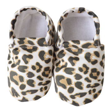 Leopar Desen Patik - Kaydırmaz Taban Patik