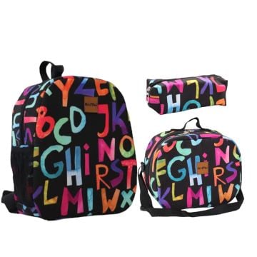 Pembe Harfler Desen Anaokulu Seti