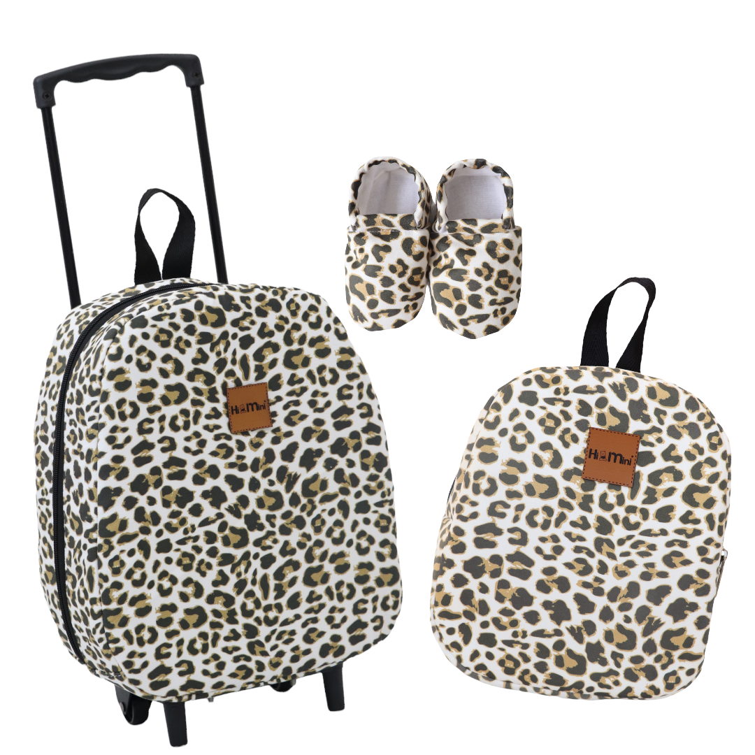 Leopar Desenli Kreş Seti