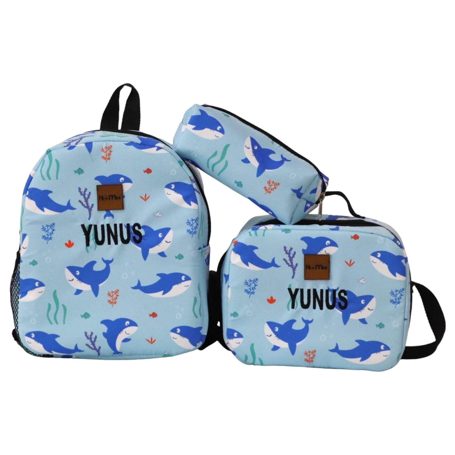 Köpek Balığı Desen Anaokulu Seti