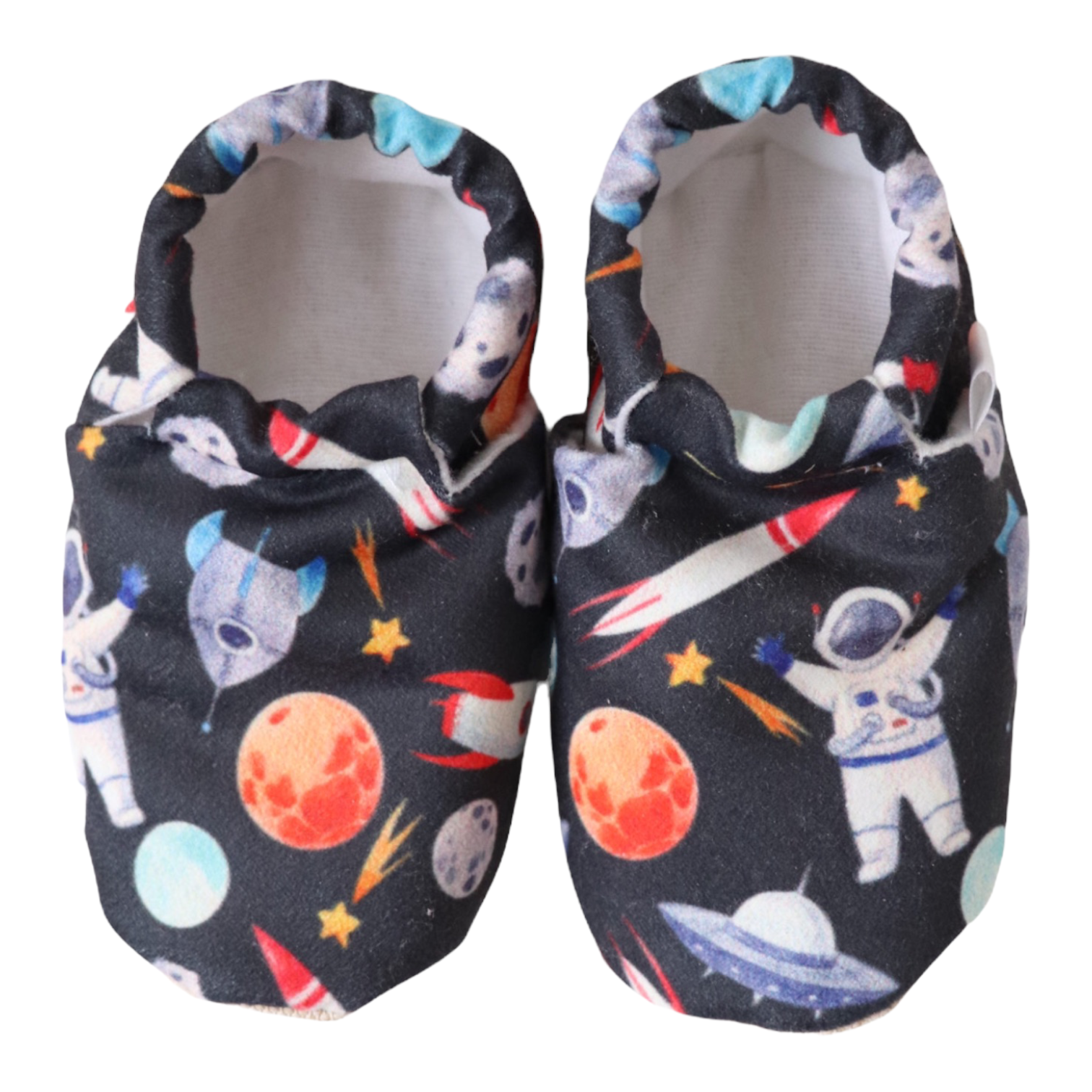 Astronot Desen Patik - Kaydırmaz Taban Patik