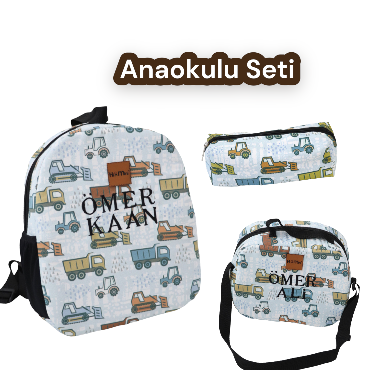Kamyonet Desen Anaokulu Seti