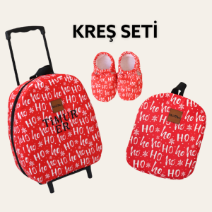 Ho Ho Desenli Kreş Seti