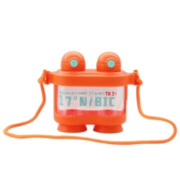 Dürbün İp Askılı Matara/Suluk 800 ML Turuncu