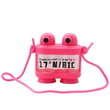 Dürbün İp Askılı Matara/Suluk 800 ML Pembe