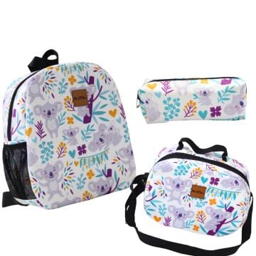 Mor Koala Desen Anaokulu Set