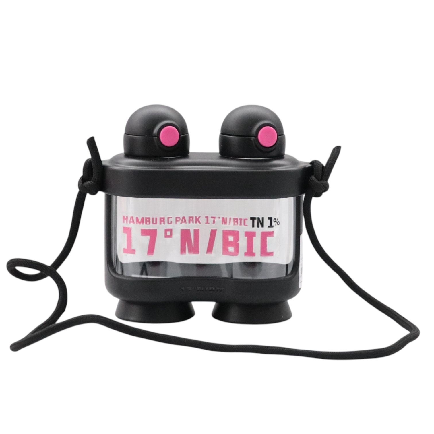 Dürbün İp Askılı Matara/Suluk 800 ML Siyah