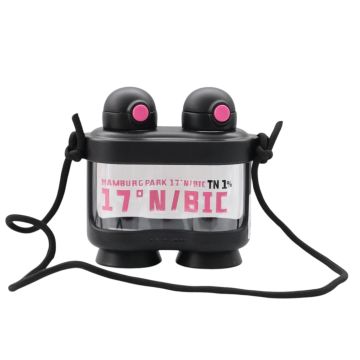 Dürbün İp Askılı Matara/Suluk 800 ML Siyah