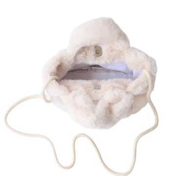 Rabbit Çapraz Askılı Çocuk Çantası Krem