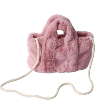 Rabbit Çapraz Askılı Çocuk Çantası Pembe