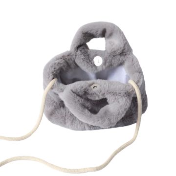 Rabbit Çapraz Askılı Çocuk Çantası Gri
