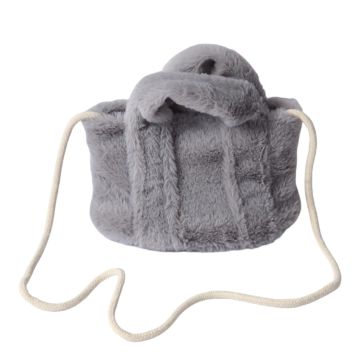 Rabbit Çapraz Askılı Çocuk Çantası Gri