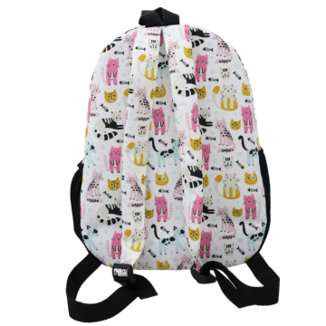Pembe Kedi Desen İlkokul Çantası