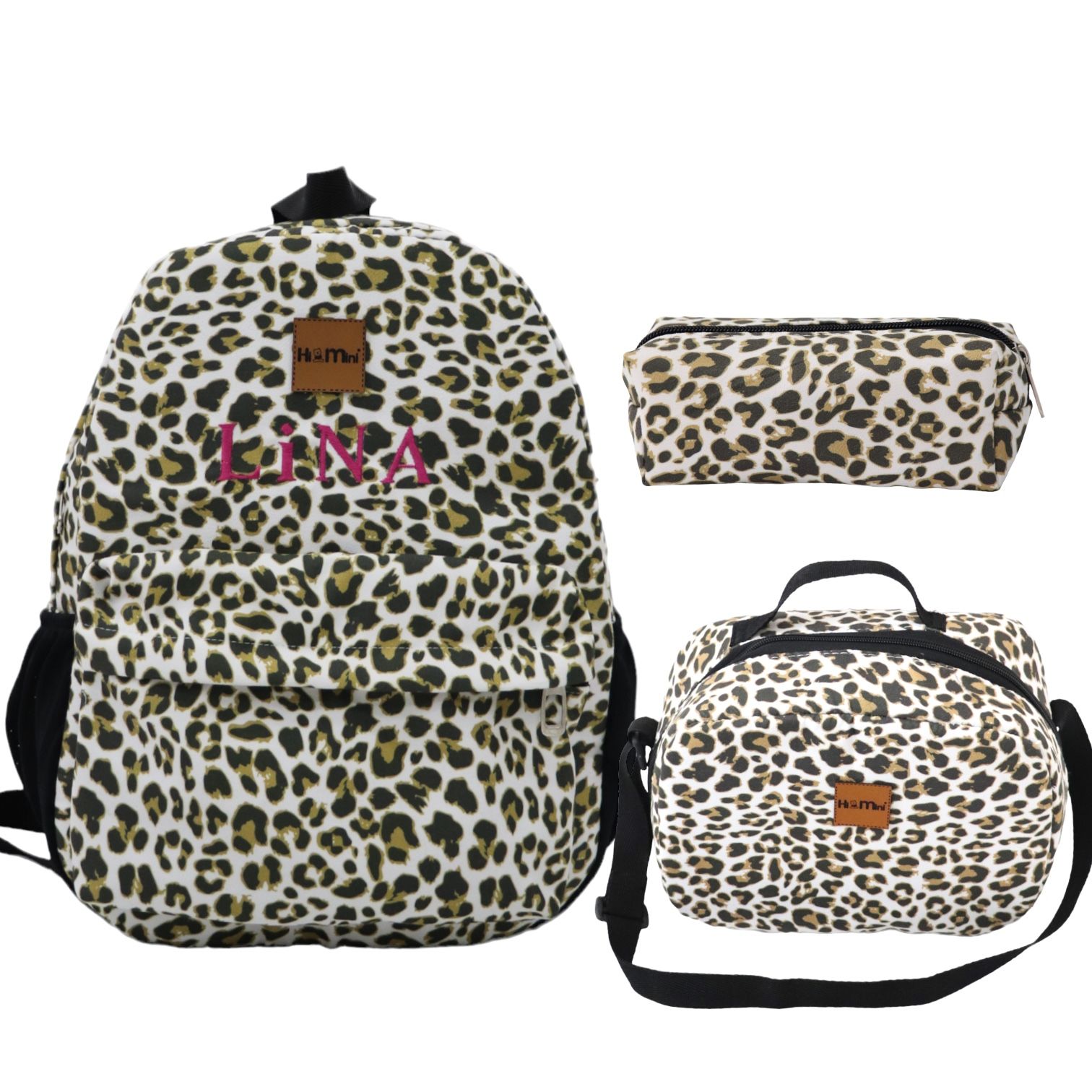 Leopar Desen İlkokul Seti