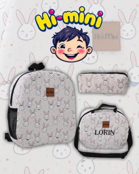 Eski Tavşan Desen Anaokulu Set