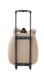 Teddy Çekçekli Çanta Sütlükahve
