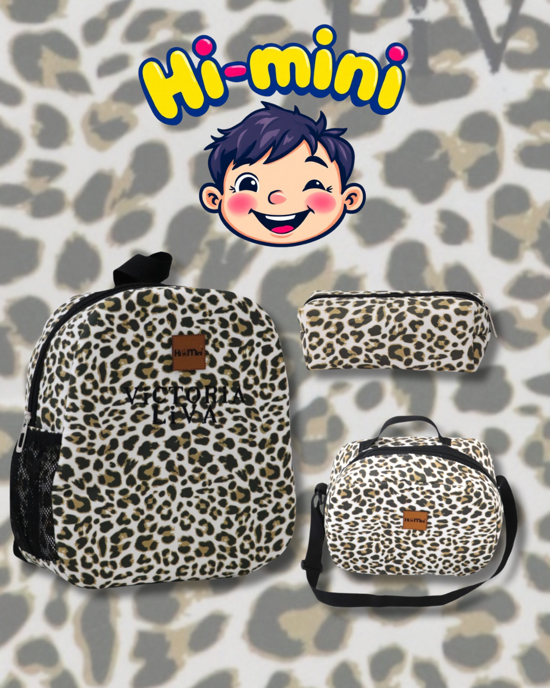 Leopar Desen Anaokulu Seti