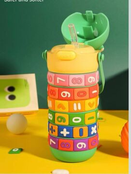 Askılı Unısex Model 430 ML Çelik Termos Suluk Yeşil