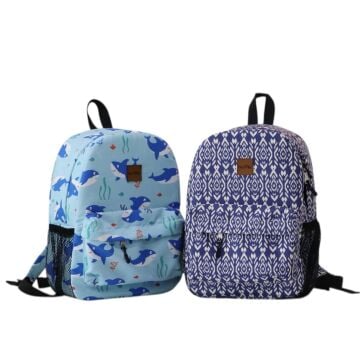 Köpek Balığı Desen İlkokul Çantası(Kampanya)